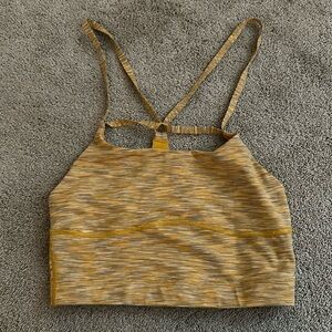 YELLOW CROPPED OUTDOOR VOICES TANK!!